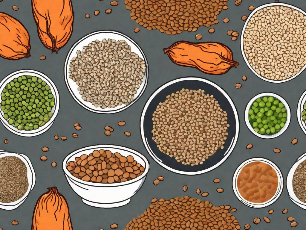 How do I identify quality grain substitutes in dog food?