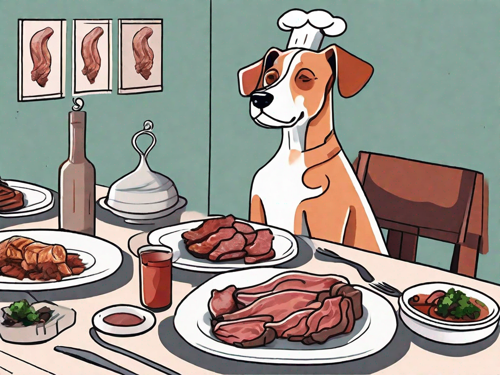 Is it safe to give my dog cooked meats from my meals?