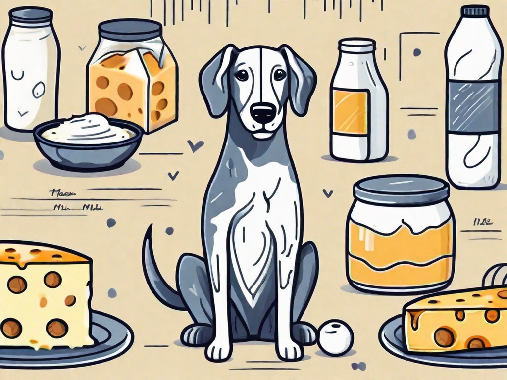 Which dairy products are safe for dogs?