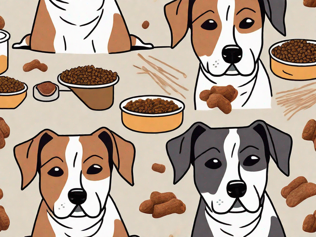 How do food intolerances differ from food allergies in dogs?