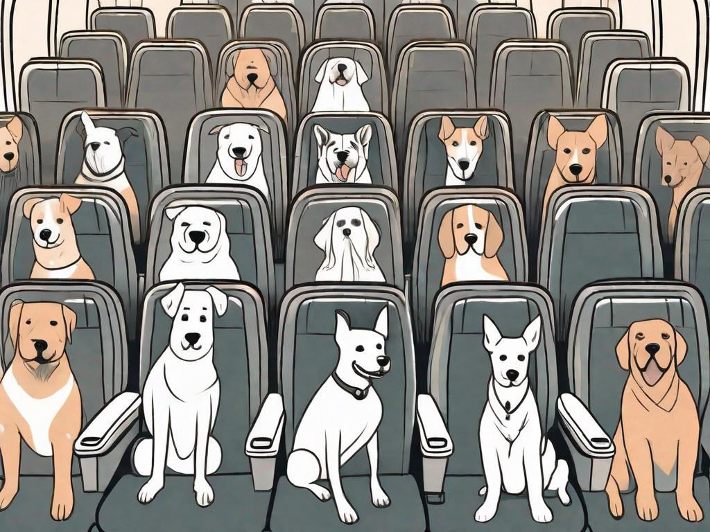 Are there breed or size restrictions for dogs on certain airlines?