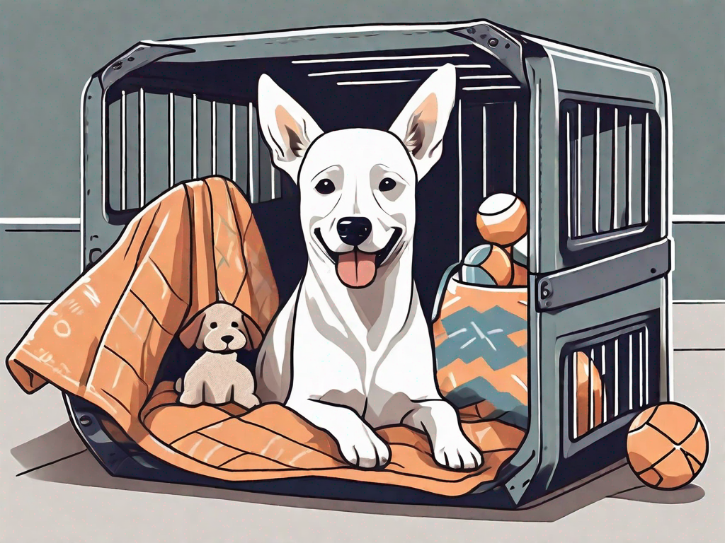 How can I acclimate my dog to their travel crate before the trip?