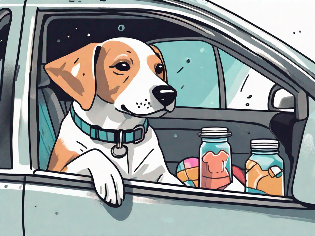 How can I prevent my dog from getting car sick?