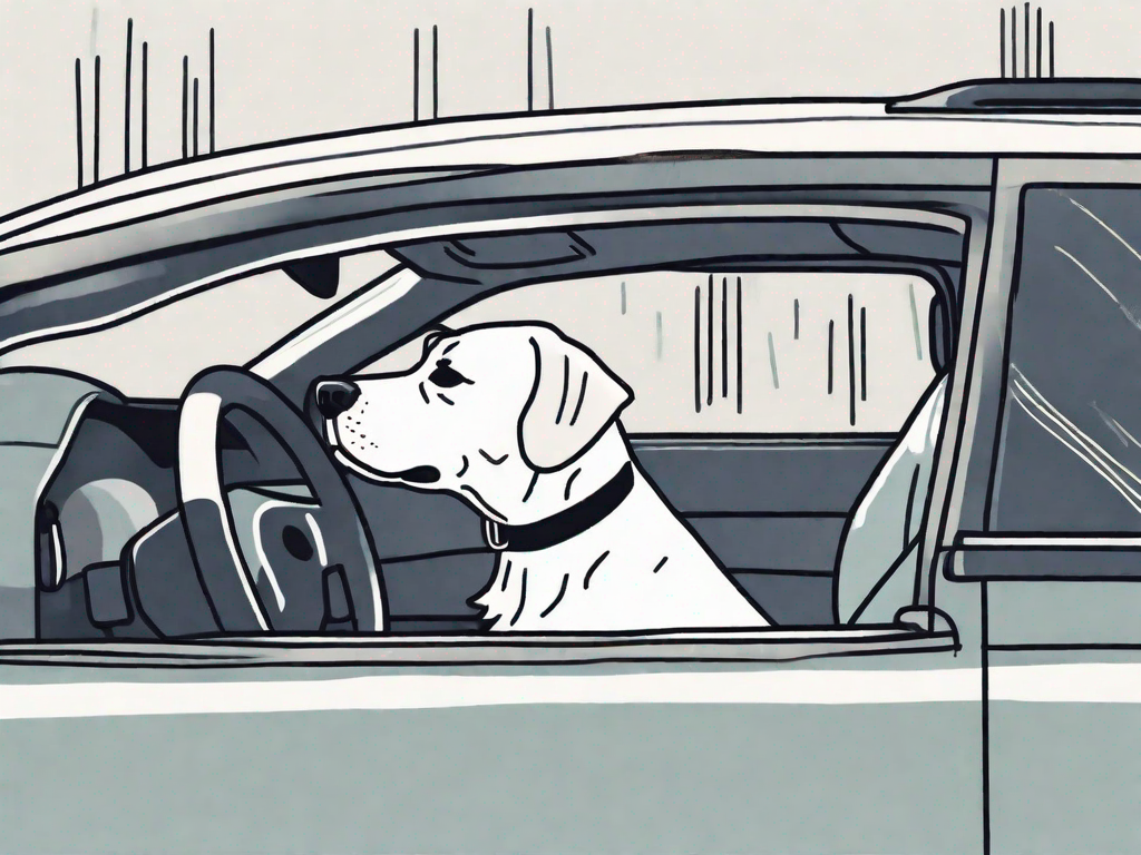 Is it safe to leave my dog in the car if I need to make a quick stop?