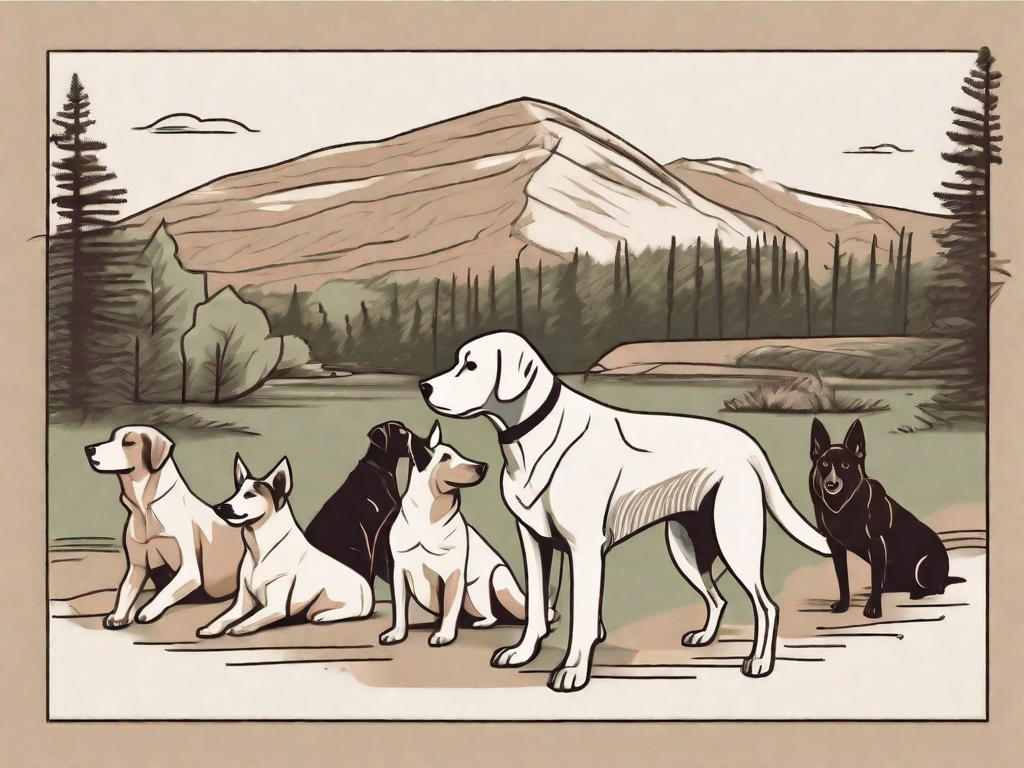 Which national parks are dog-friendly and which ones are not?