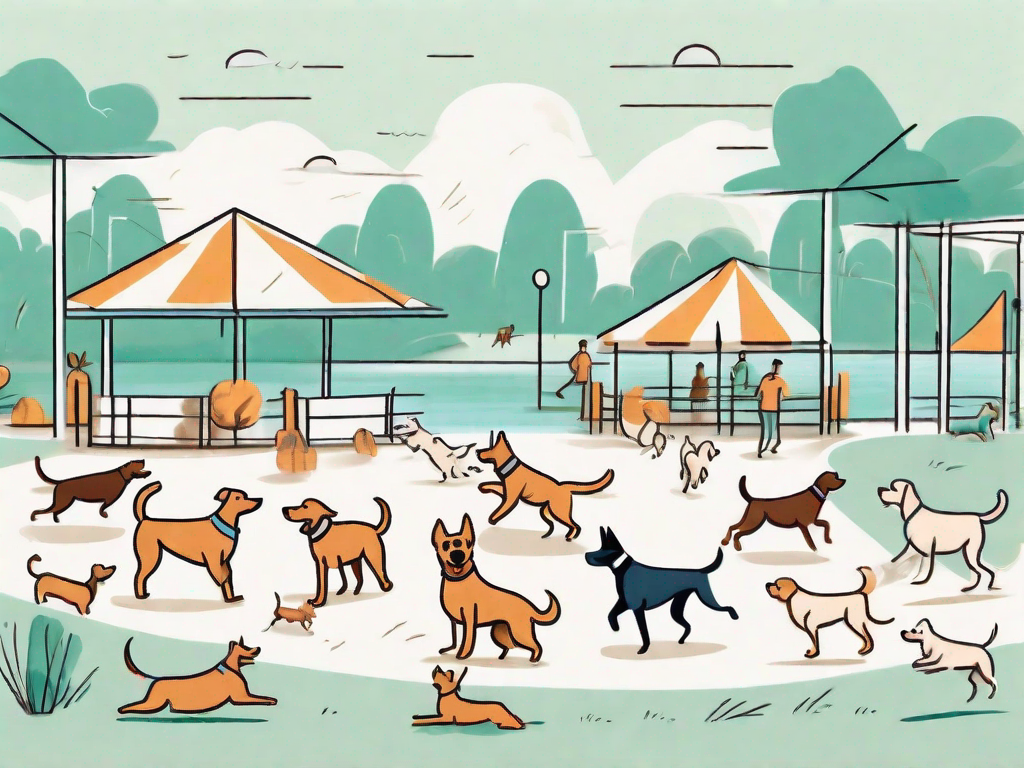 Are there dog-specific activities or events hosted at certain parks or beaches?