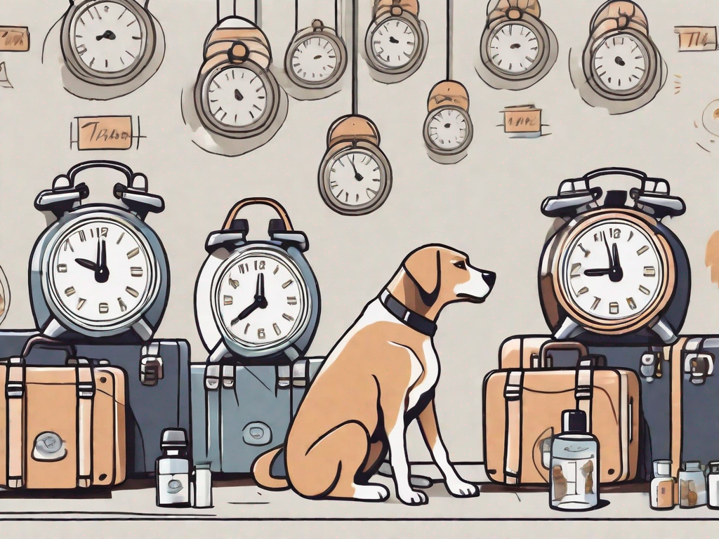 Are there supplements or remedies to help dogs adjust to new time zones?