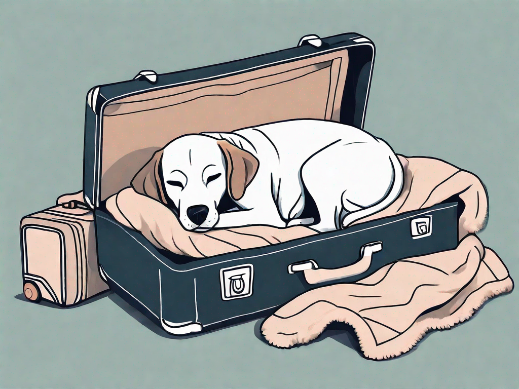 How do I ensure my dog gets enough rest and recuperation after traveling?