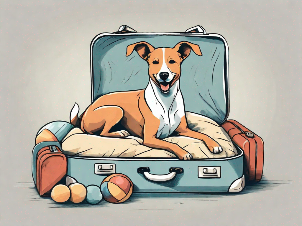 Can regular routines or familiar items help my dog adjust after traveling?