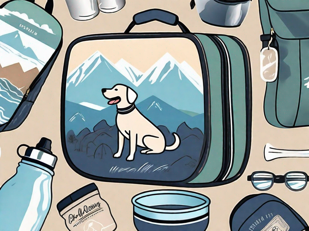 Are there recommended travel kits or bags for dogs?