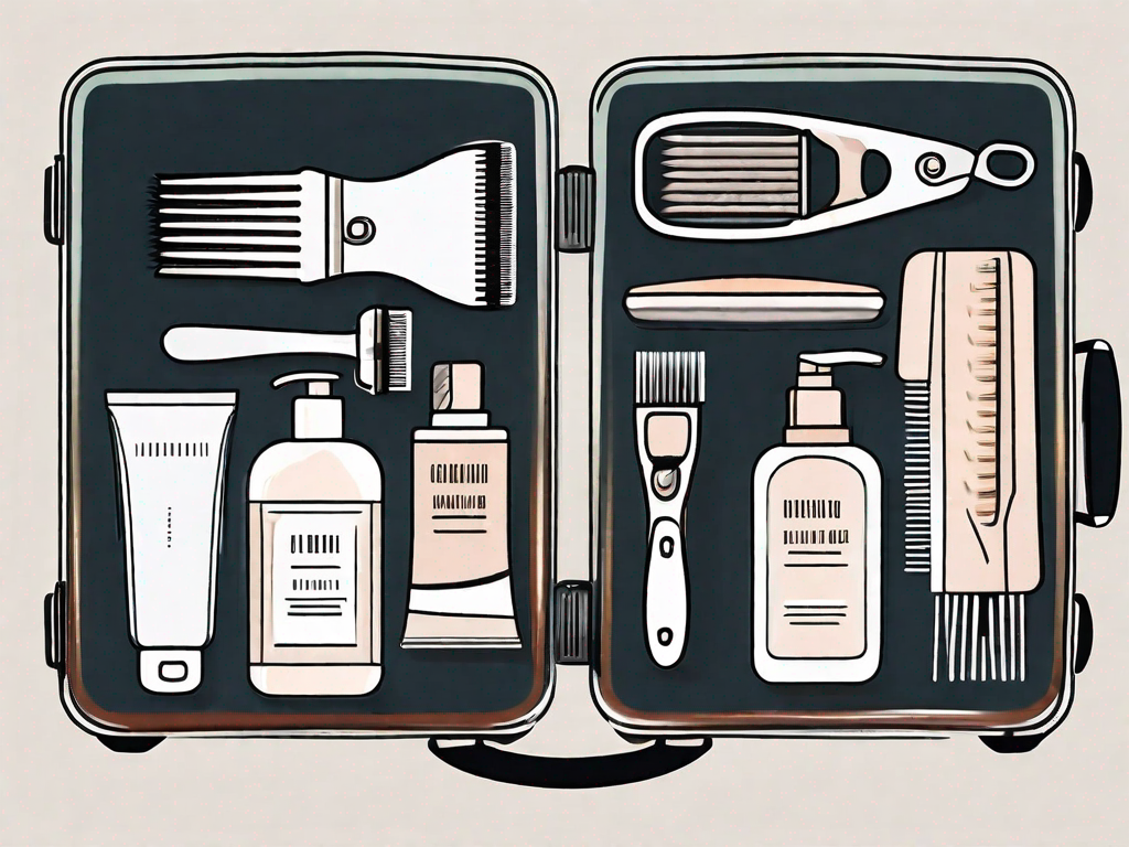 How can I ensure I have all necessary grooming items for my trip?