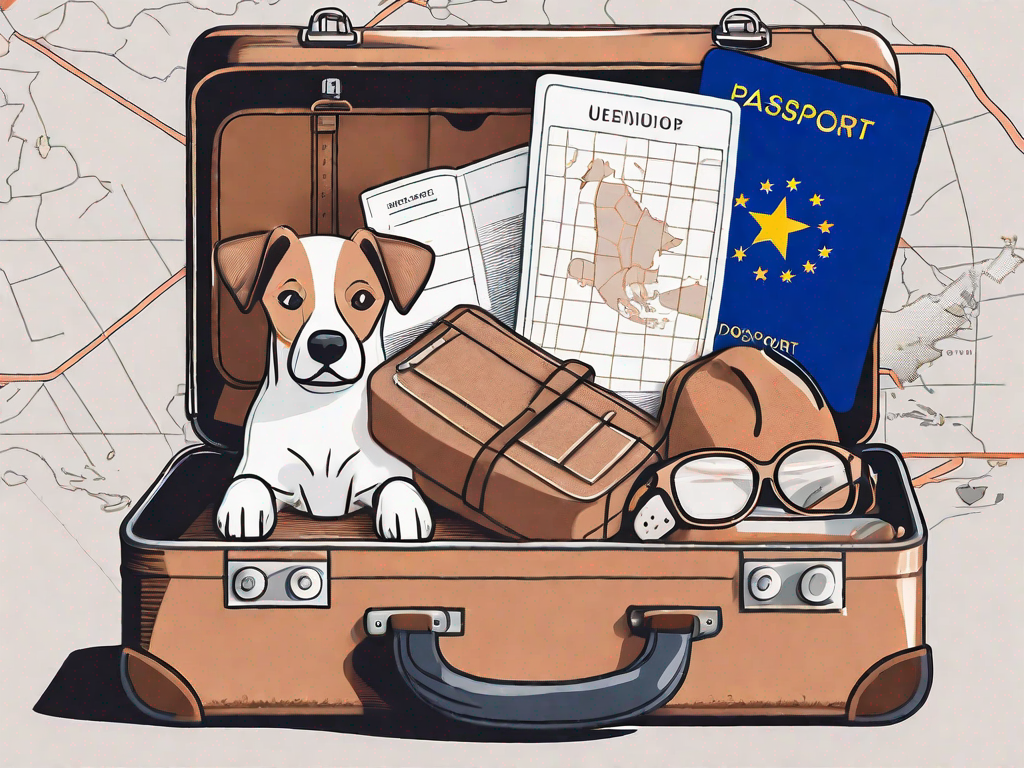 What are the rules for traveling with a dog within the European Union?