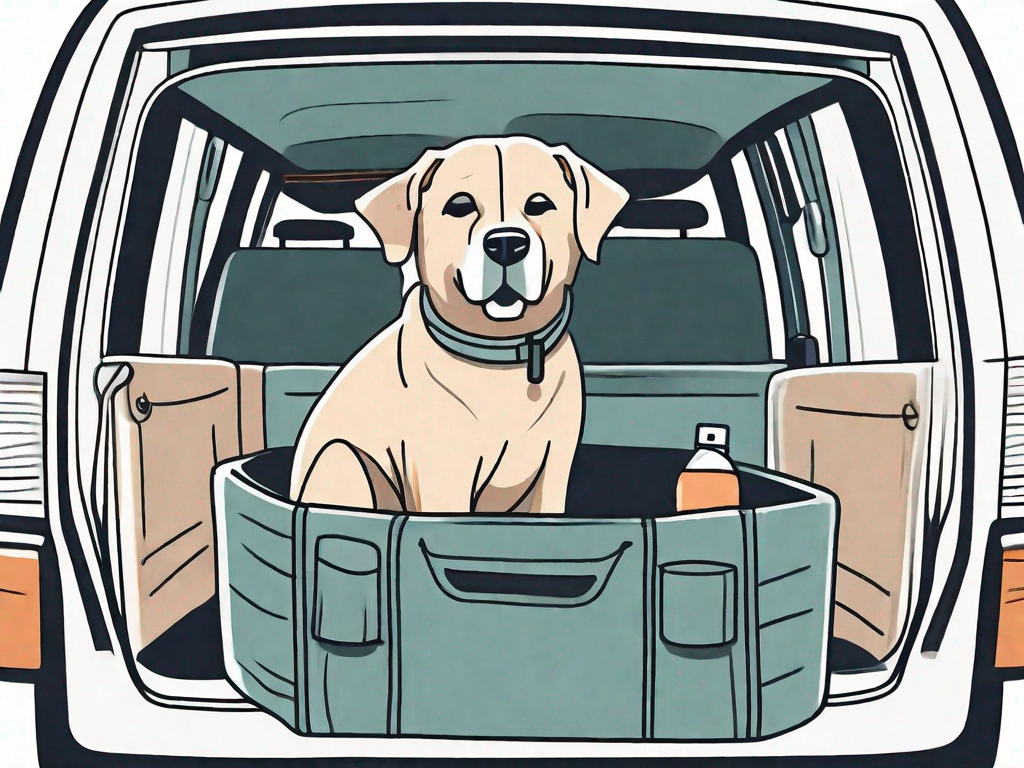 How can I ensure my dog remains calm and stress-free during transit?