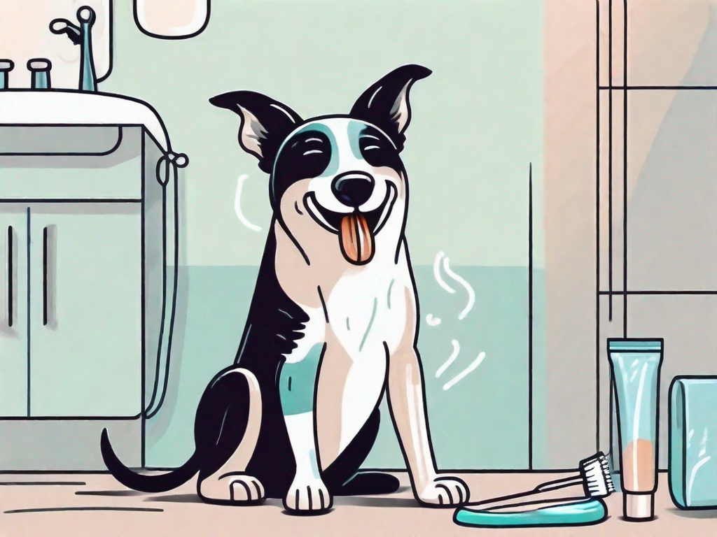 How can I safely introduce my dog to teeth brushing?