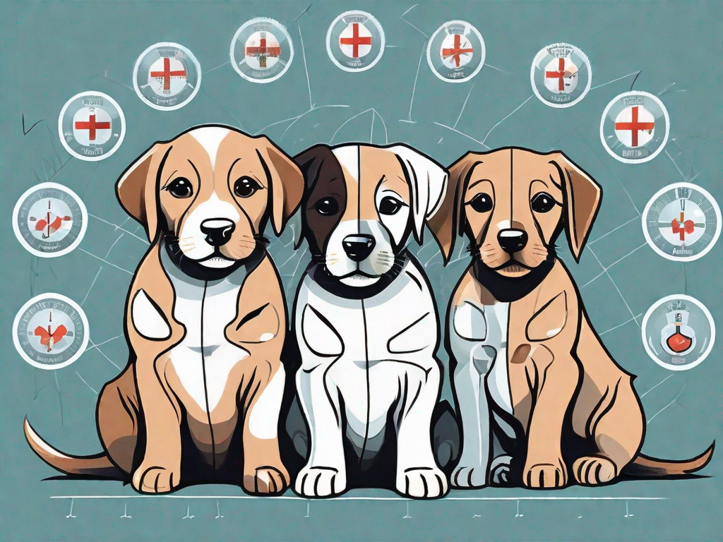 What vaccinations are crucial for puppies and when should they get them?