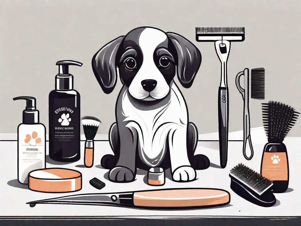 When should a puppy be introduced to grooming practices?